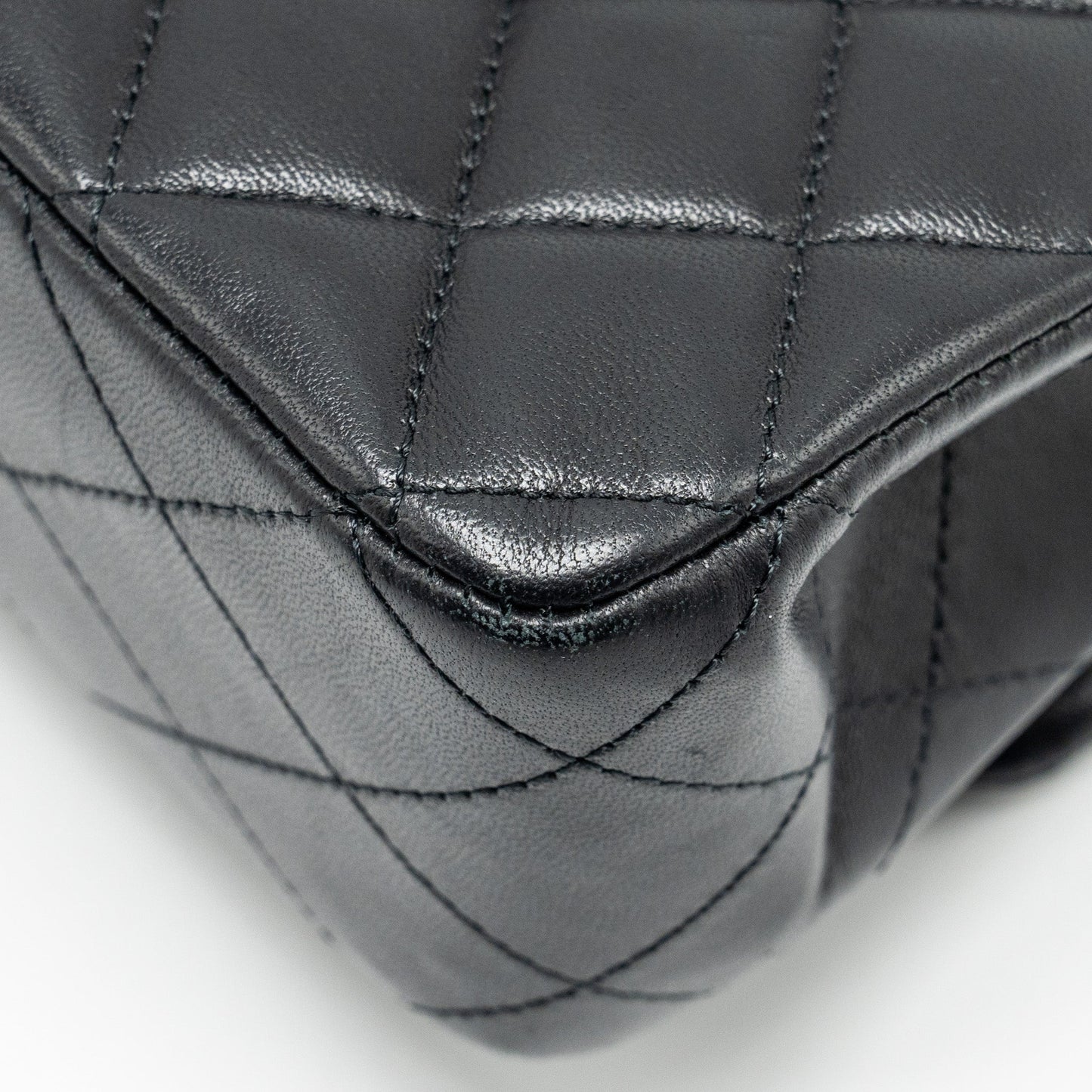 Chanel Medium Classic Double Flap Bag Lambskin Black