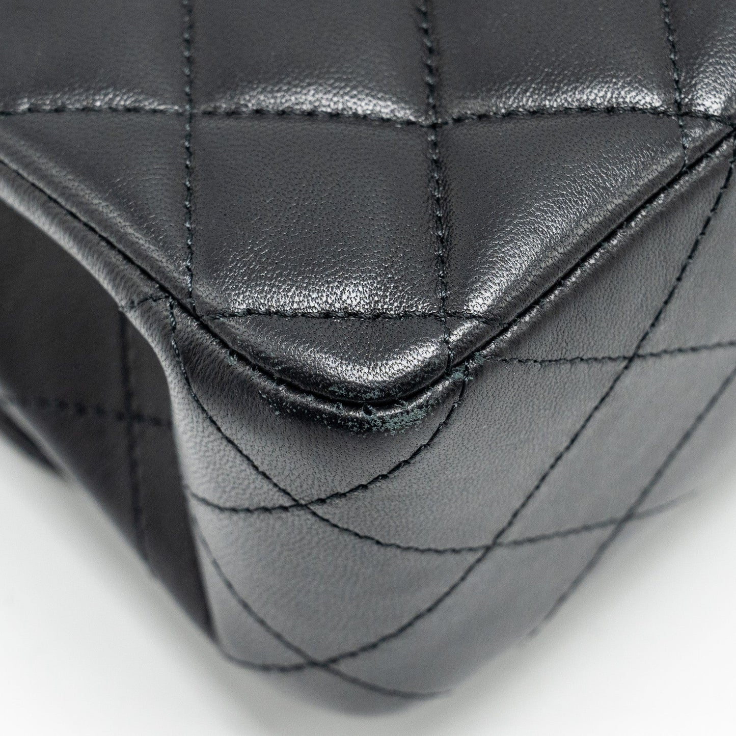 Chanel Medium Classic Double Flap Bag Lambskin Black