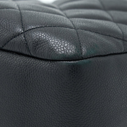 Chanel Matelasse Chain Tote Bag Caviar Black