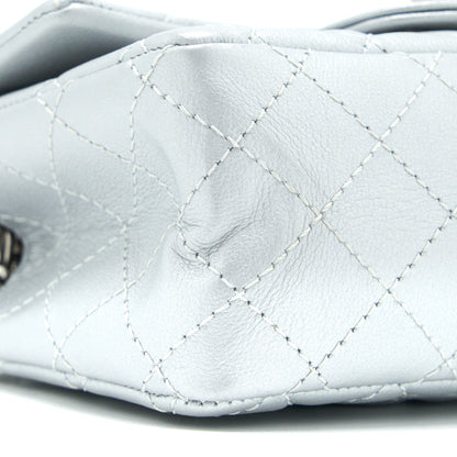 Chanel Mini 2.55 Reissue Flap Bag Calfskin Light Grey