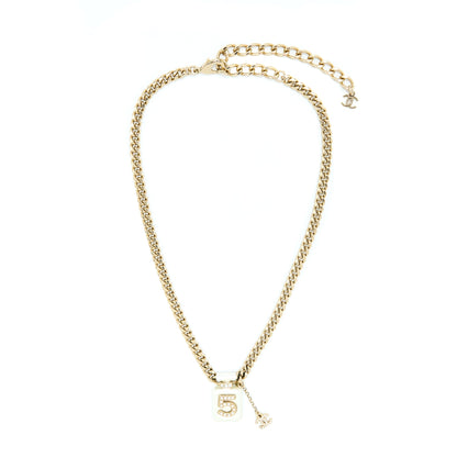 Chanel 22S Perfume Bottle/CC Logo Drop Necklace/Choker L