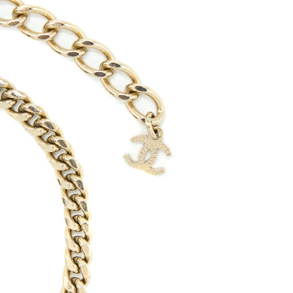 Chanel 22S Perfume Bottle/CC Logo Drop Necklace/Choker L