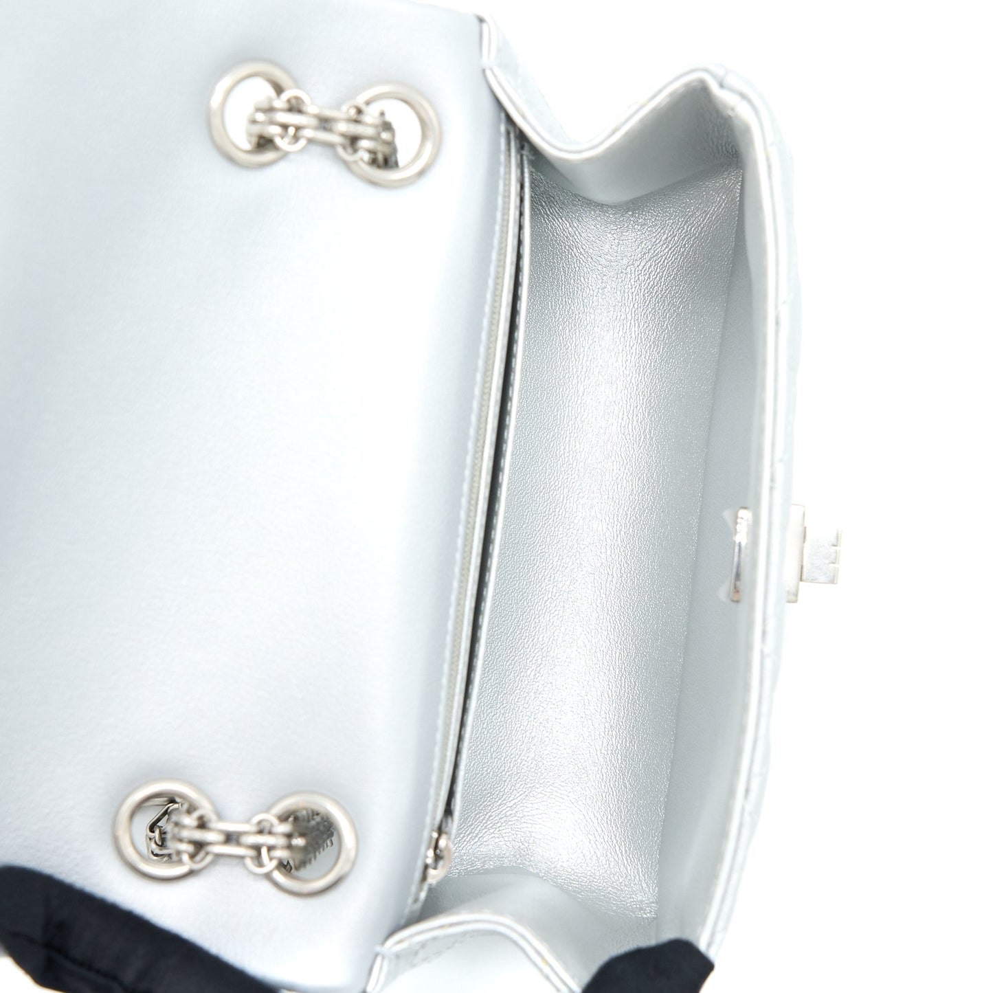 Chanel Mini 2.55 Reissue Flap Bag Calfskin Light Grey