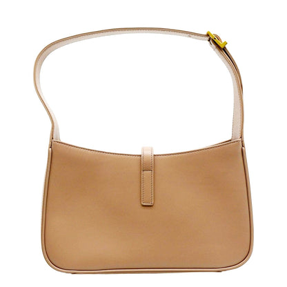 YVES SAINT LAURENT Le 5 A 7 Leather Satchel Bag Rosy Sand