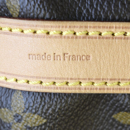 LOUIS VUITTON Petit Noe Monogram Canvas Shoulder Bag Brown