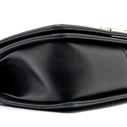 Chanel Medium Boy Bag Tweed/Calfskin black/Multicolour