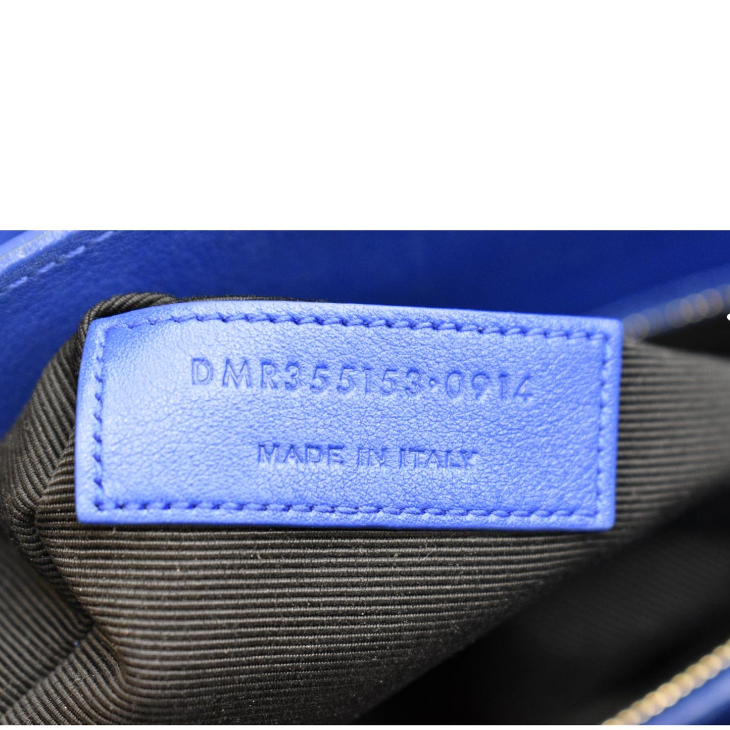 YVES SAINT LAURENT Sac de Jour Leather Shoulder Bag Blue