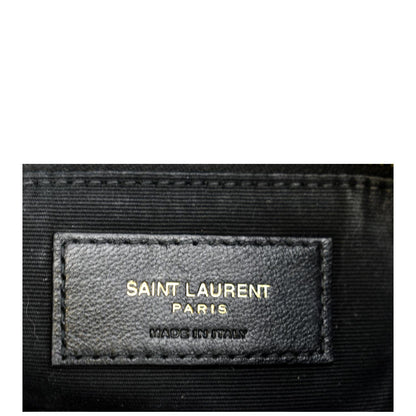 YVES SAINT LAURENT Loulou Puffer Mini Quilted Canvas Crossbody Bag Light Green