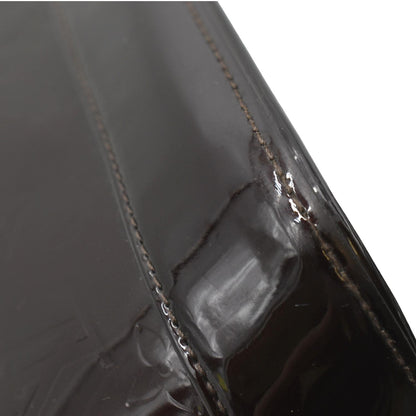 LOUIS VUITTON Alma GM Monogram Vernis Leather Satchel Bag Amarante
