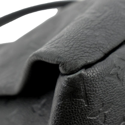 LOUIS VUITTON Artsy MM Empreinte Leather Hobo Bag Black
