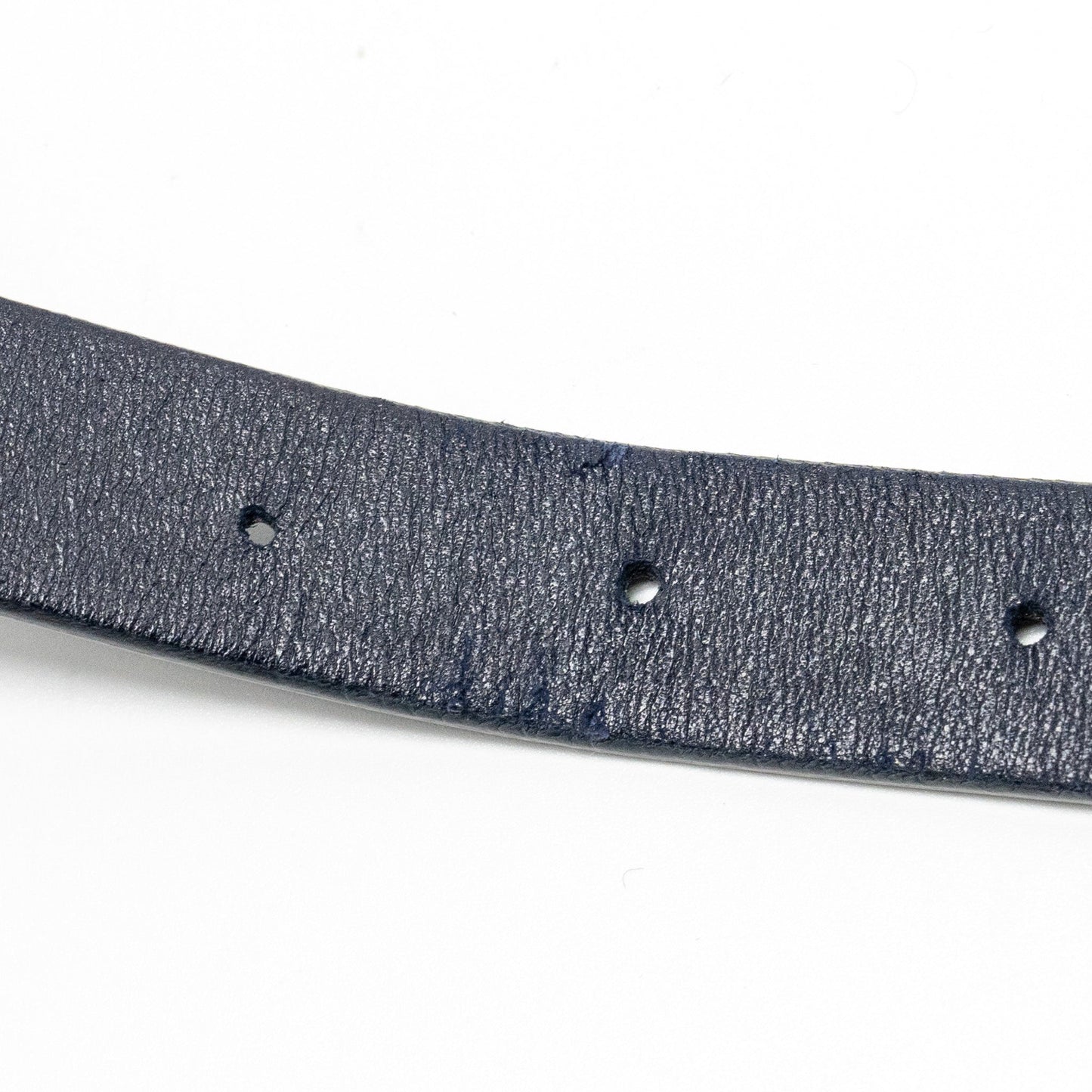 Chanel 20S Size 85 CC logo Belt Navy Blue