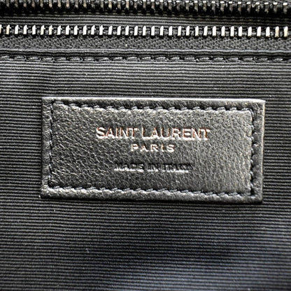 YVES SAINT LAURENT Niki Medium Leather Shoulder Bag Black