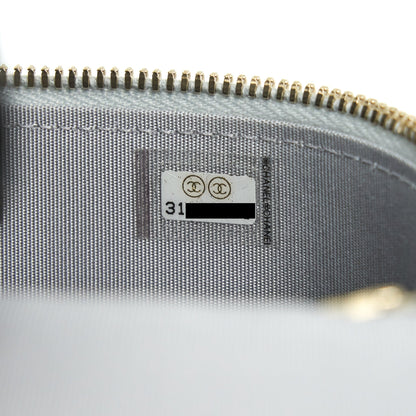 Chanel 21A Small handle Vanity with Chain Grey with
