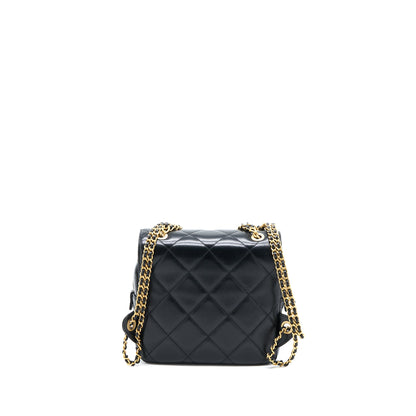 Chanel 23P Ado Backpack Lambskin Black  (Microchip)