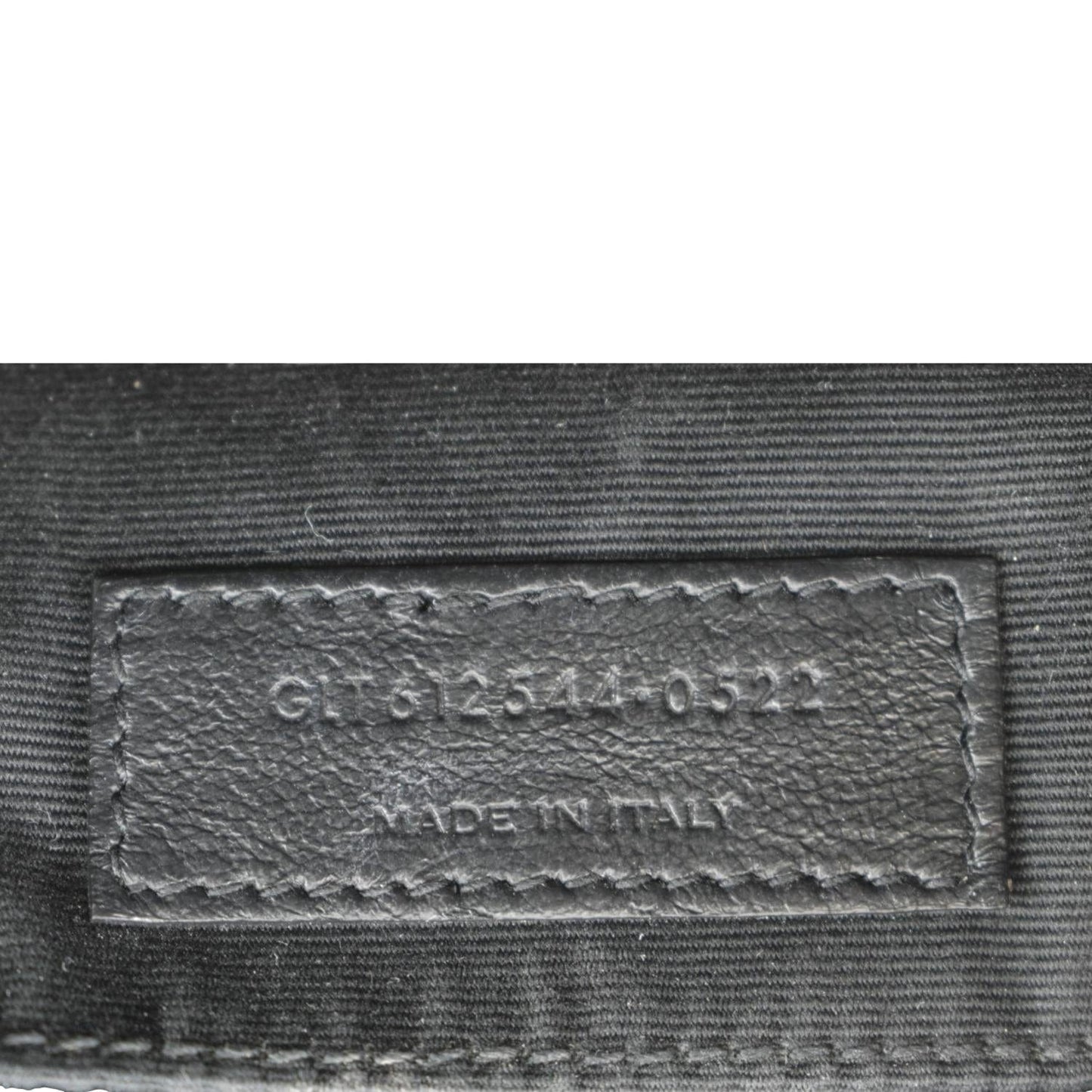 YVES SAINT LAURENT Lou Chevron Leather Camera Crossbody Bag Beige