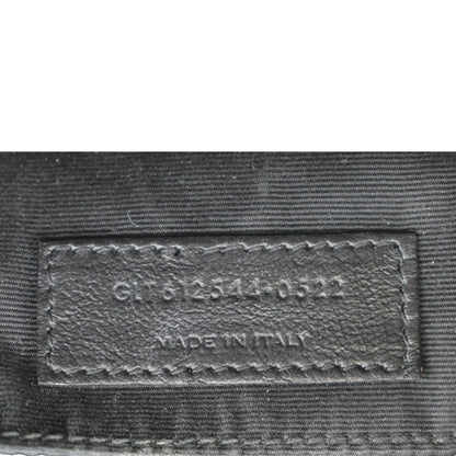 YVES SAINT LAURENT Lou Chevron Leather Camera Crossbody Bag Beige