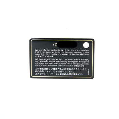 Chanel Classic Long Wallet Lambskin Black