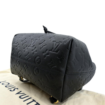 LOUIS VUITTON Montsouris NM PM Monogram Empreinte Backpack Black