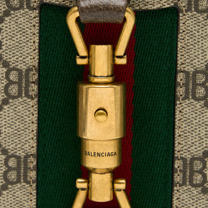 Gucci/Balenciaga Jackie Bag Supreme Canvas And Leather