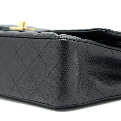 Chanel Classic Double Flap Medium Black Caviar