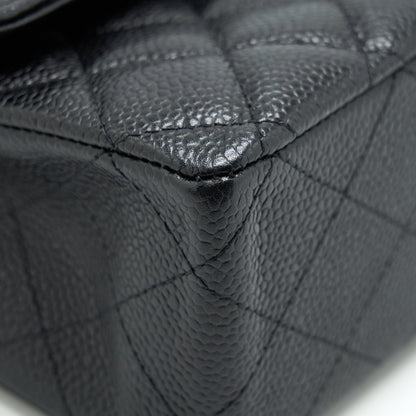 Chanel Classic Double Flap Medium Black Caviar