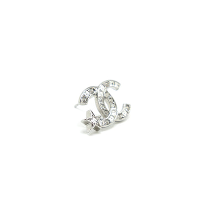 Chanel CC And Star Crystals Earring