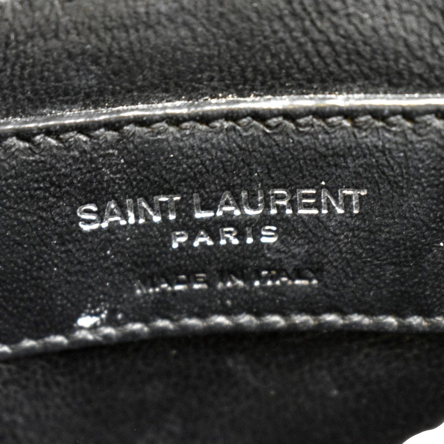 YVES SAINT LAURENT Loulou Toy Quilted Leather Crossbody Bag Ivory