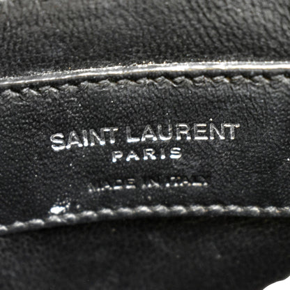 YVES SAINT LAURENT Loulou Toy Quilted Leather Crossbody Bag Ivory