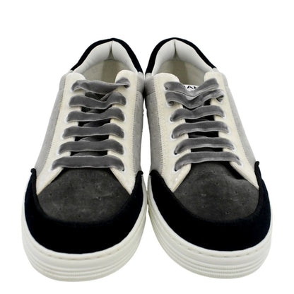 CHANEL Velvet Multicolor Sneakers Size 39