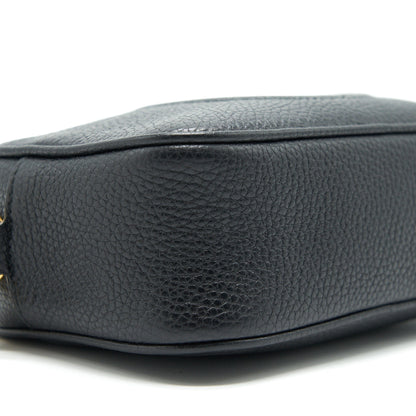 Gucci Soho disco Leather Crossbody Camera Bag Black