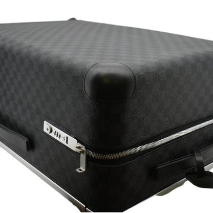 LOUIS VUITTON Horizon 55 Damier Graphite Canvas Travel Bag Black