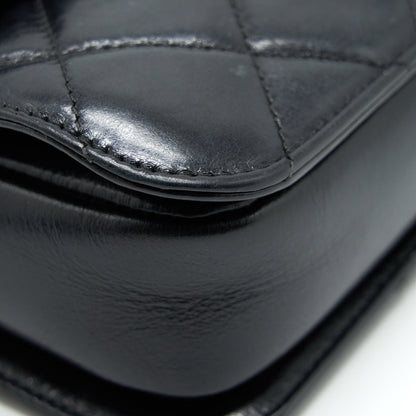 Chanel Perfect Edge Flap Bag With Calfskin Ruthenium
