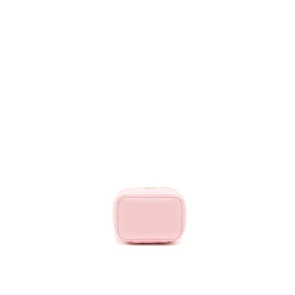 Chanel 22C Mini Vanity With Chain Caviar Pink L