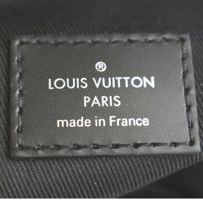 LOUIS VUITTON Avenue Sling Damier Graphite Backpack Bag Black