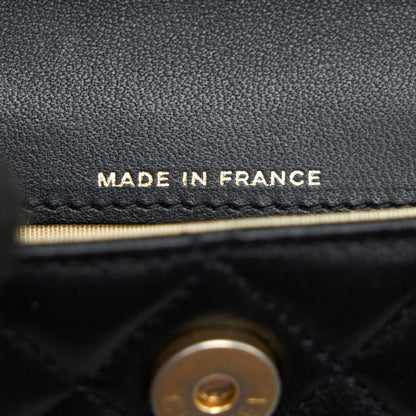 Chanel Pearl Crush Belt Bag Black