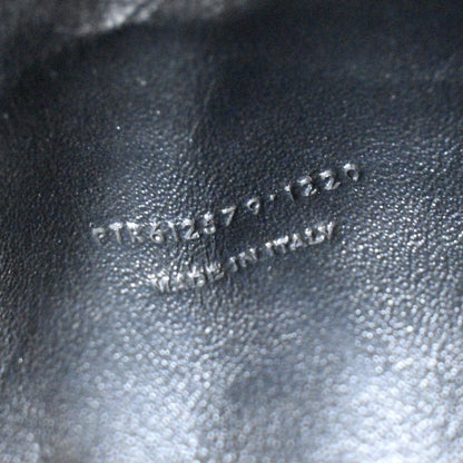 YVES SAINT LAURENT Lou Chevron Leather Camera Crossbody Bag Storm