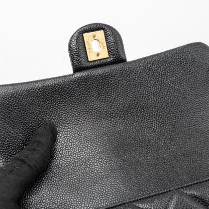 Chanel 21A chain Soul Flap bag grained calfskin black  (Microchip)