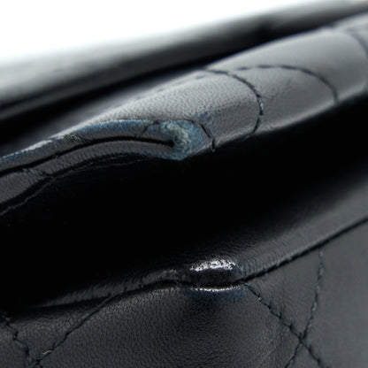 Chanel Quilted Flap Bag Lambskin Black