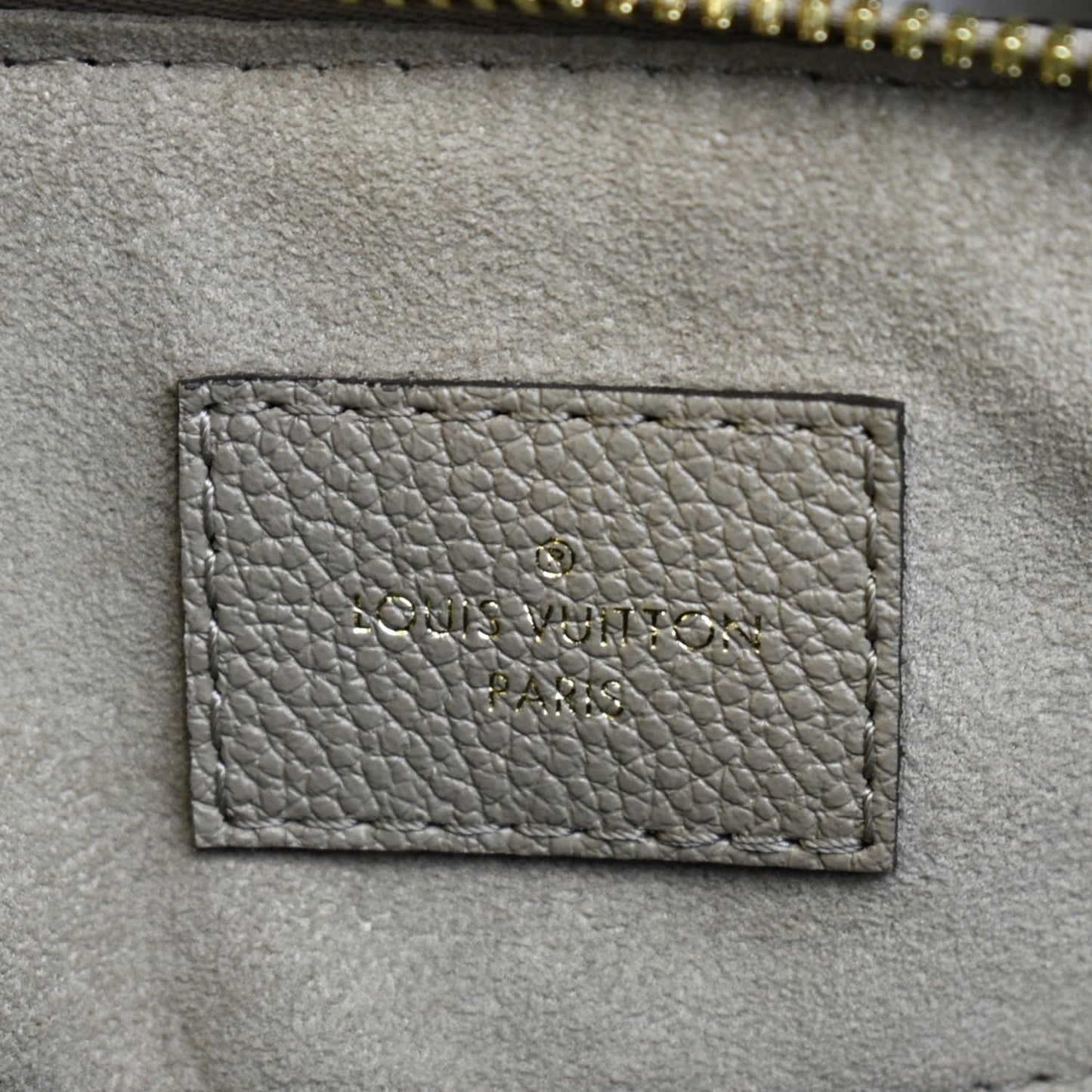 LOUIS VUITTON Speedy 25 Bandouliere Monogram Empreinte Shoulder Bag Tourterelle