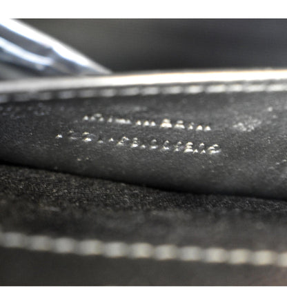 YVES SAINT LAURENT Medium Envelope Leather Chain Shoulder Bag Black