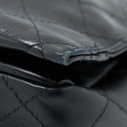 Chanel Quilted Flap Bag Lambskin Black