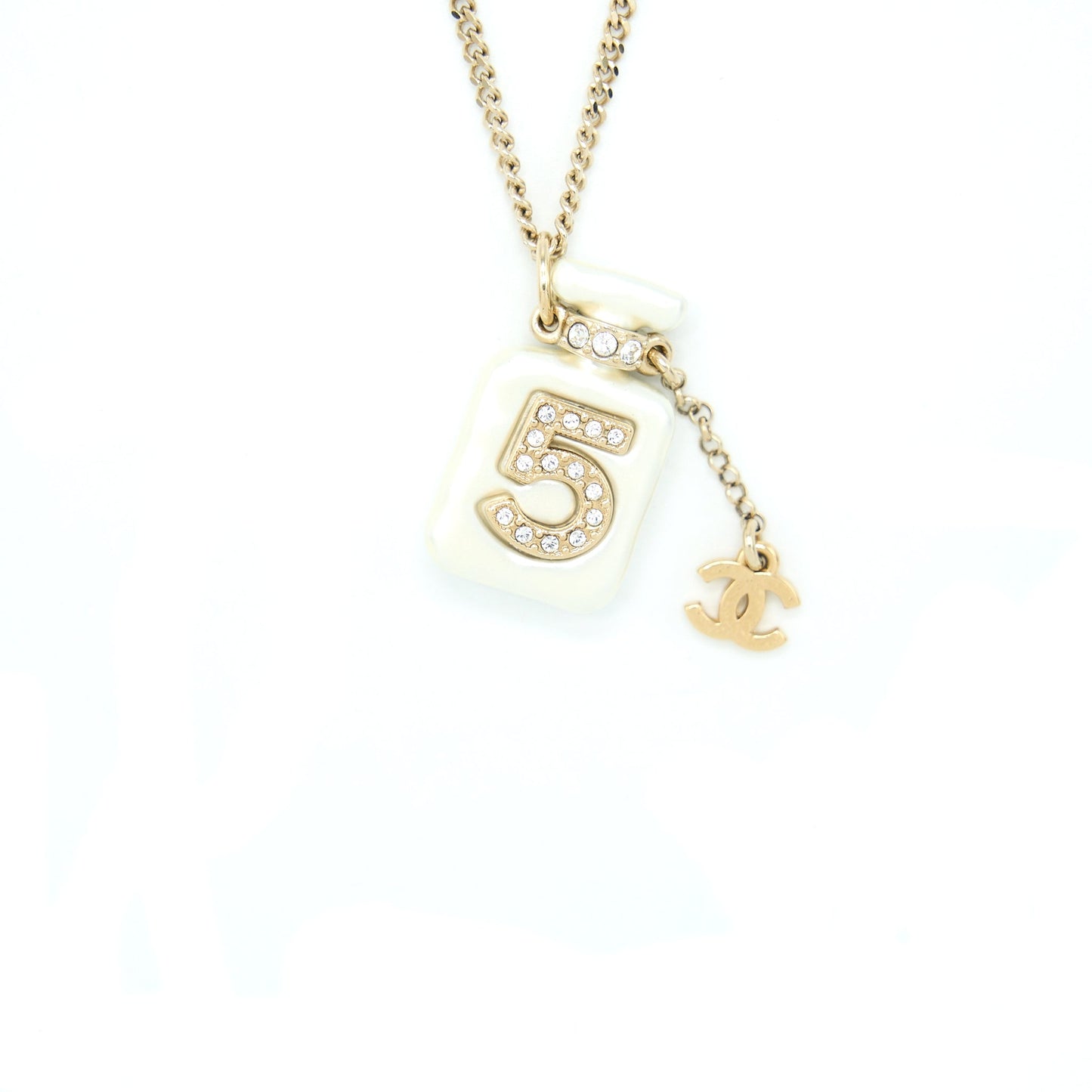 Chanel 22S Perfume Bottle Necklace/Choker L