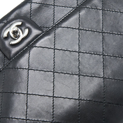 Chanel Quilted Flap Bag Lambskin Black