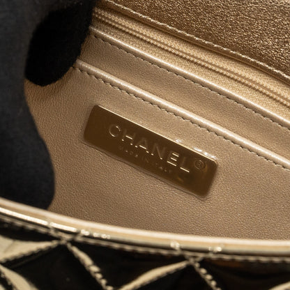 Chanel 24C backpack with star patent gold L (microchip)