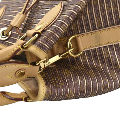 LOUIS VUITTON Eden Neo Monogram Canvas Shoulder Bag Peche