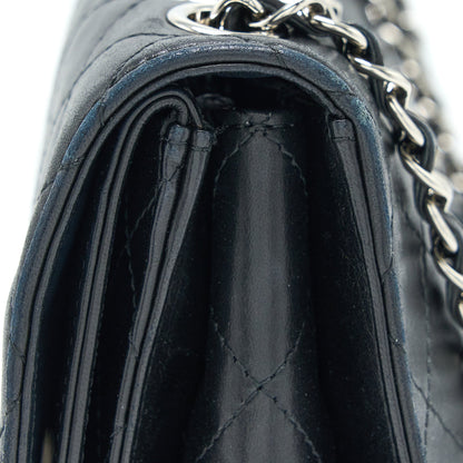Chanel Quilted Flap Bag Lambskin Black