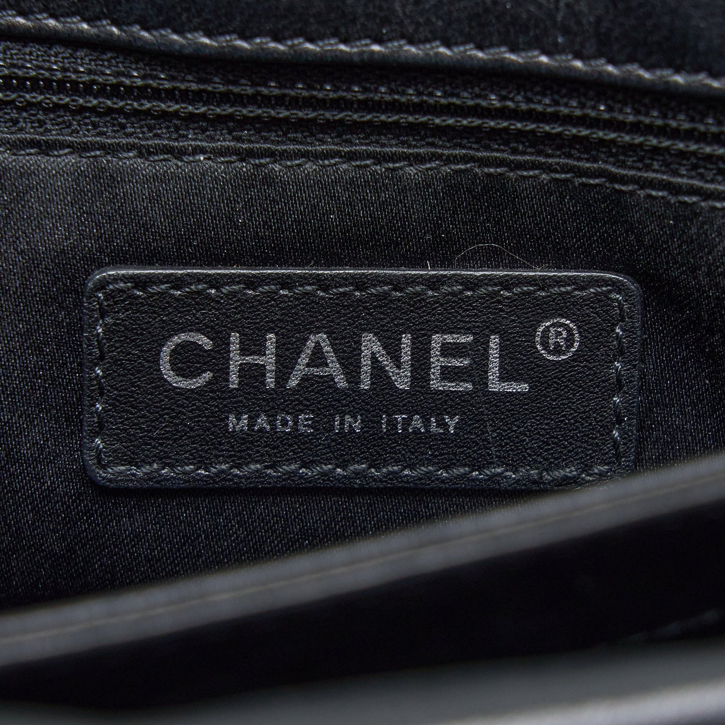Chanel Quilted Flap Bag Lambskin Black