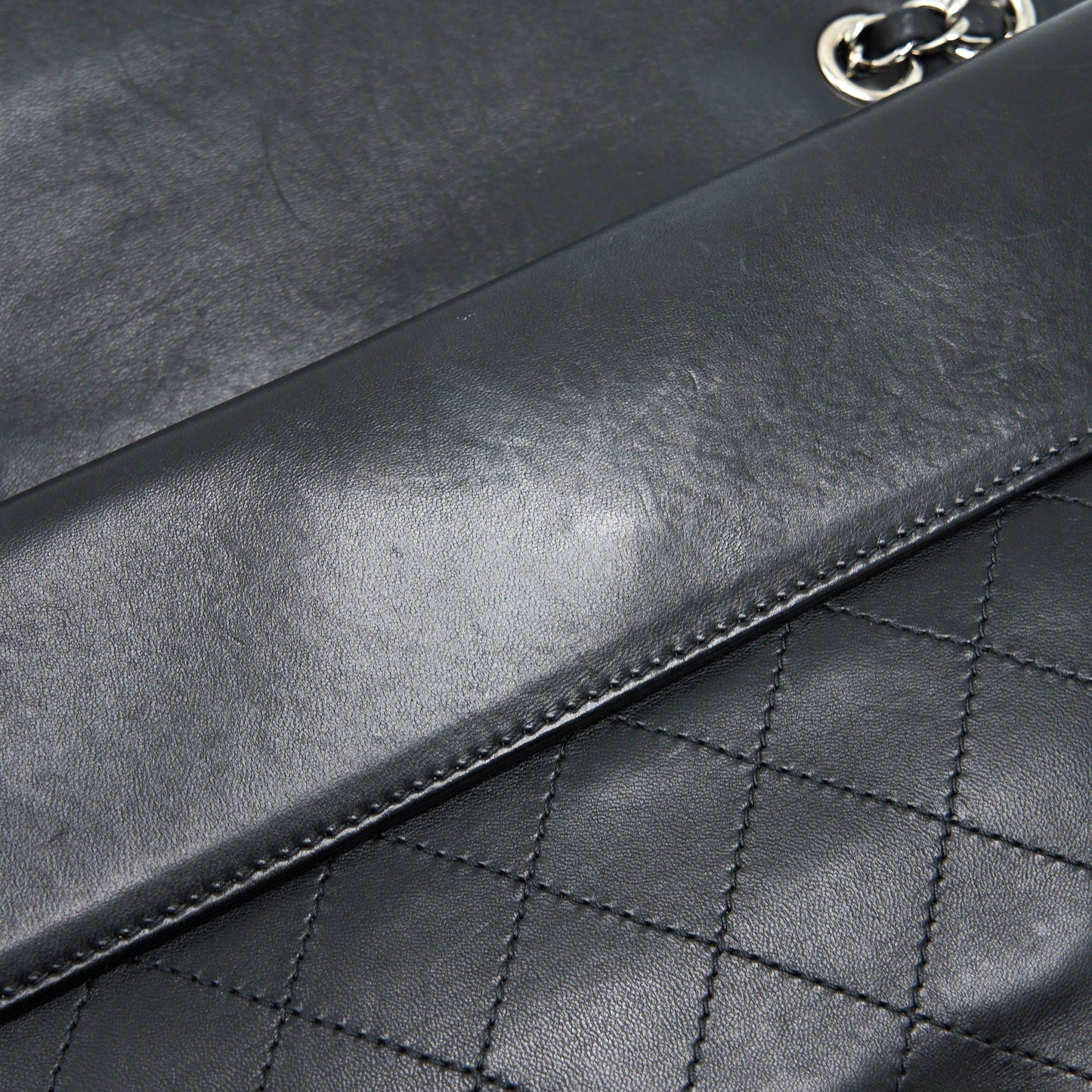 Chanel Quilted Flap Bag Lambskin Black