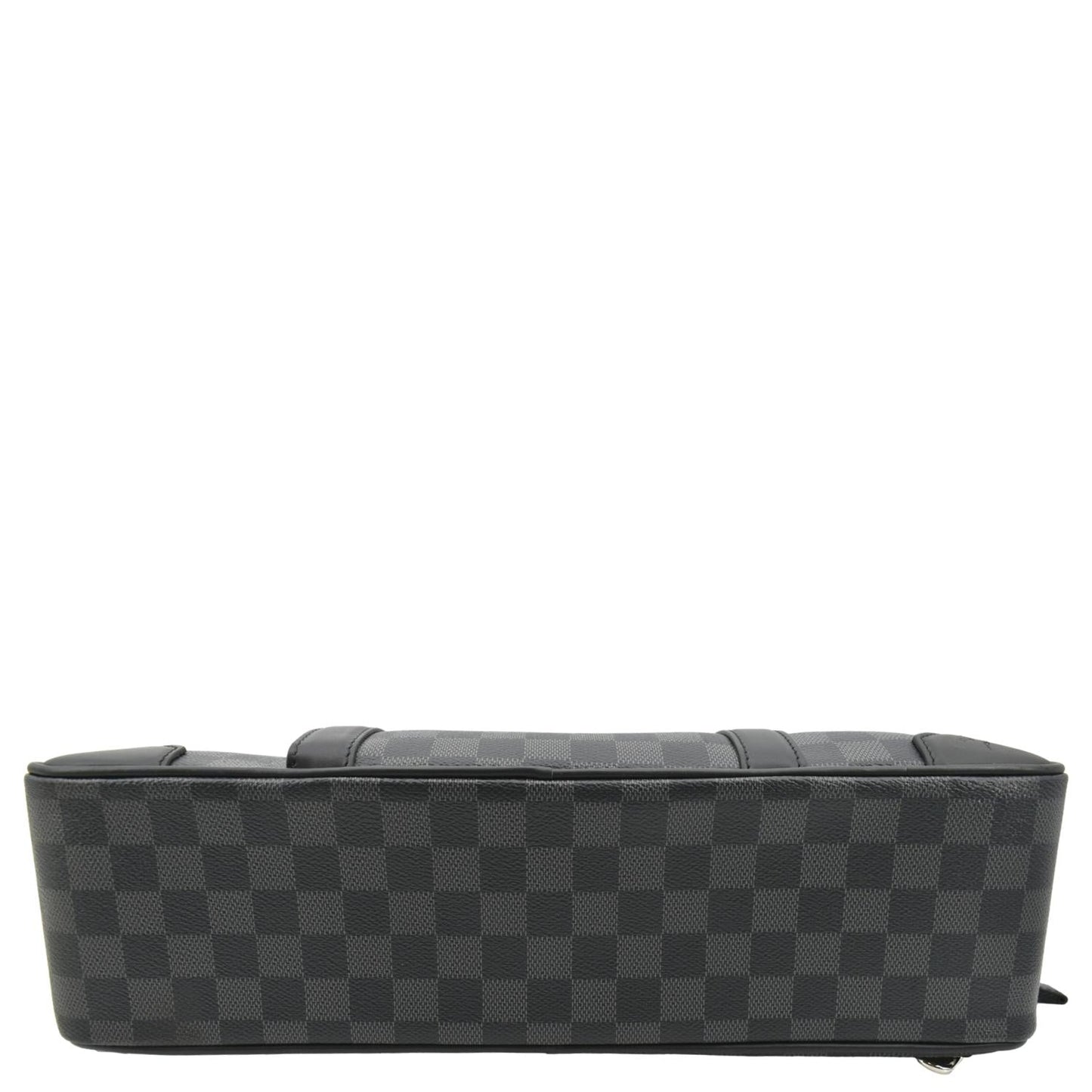 LOUIS VUITTON Damier Graphite Canvas Briefcase Backpack Bag Black