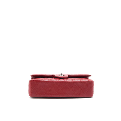 Chanel Medium Classic Double Flap Bag Caviar Red
